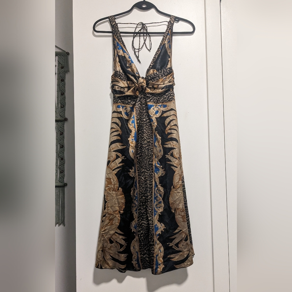 Le Château Brown Midi Dress